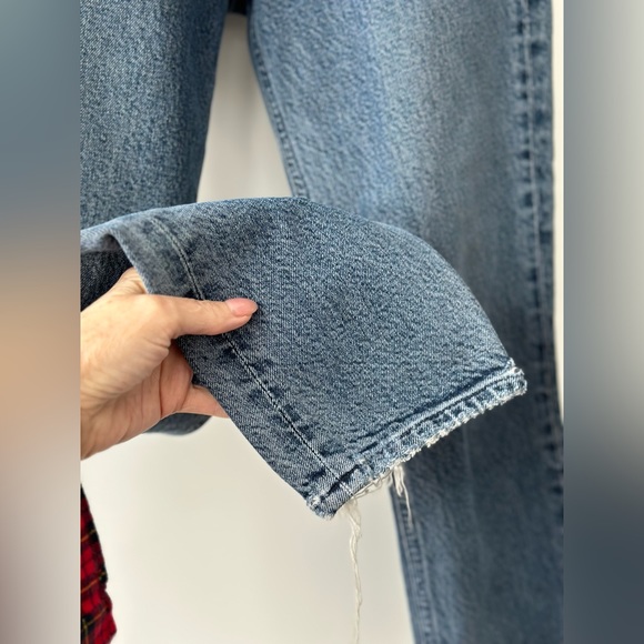 AGOLDE Nico High Rise Slim Fit Jeans Size 27 in Drift BNWOT - Picture 10 of 10